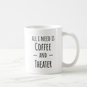 Caneca De Café Teatro Engraçado Mug Gift Idea