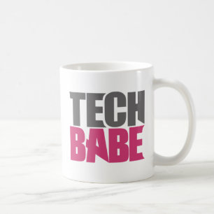 Caneca De Café Tech Babe.