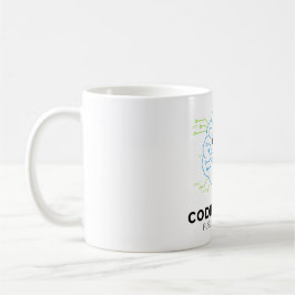 Caneca De Café Tech Brain Coding Mug for Programmers & Coders