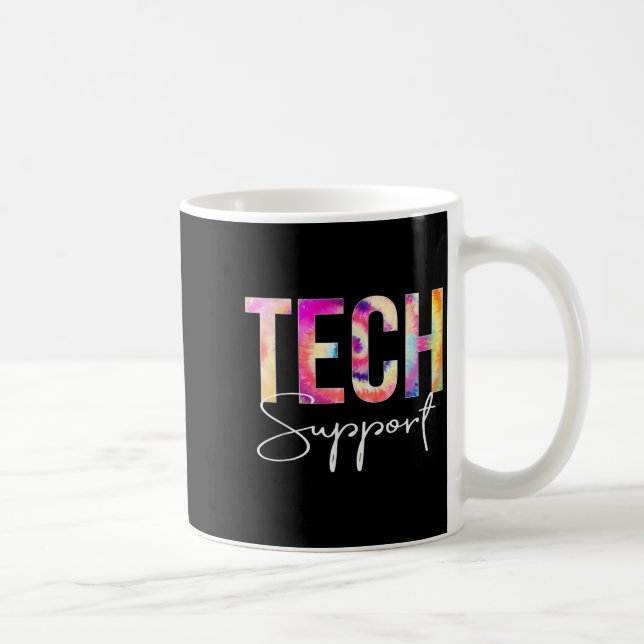 Caneca De Café Tech Suprt Tie Dye Back To School Women Appreciati (Direita)
