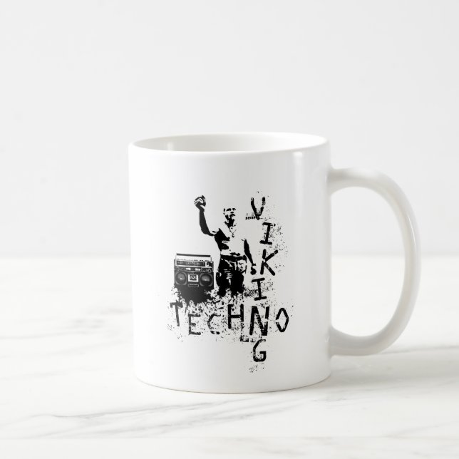 Caneca De Café Techno Viking (Direita)