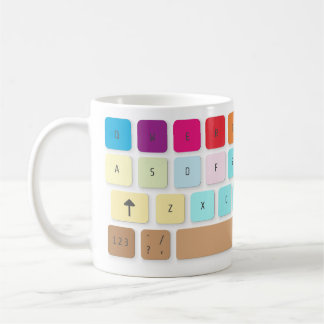 Caneca De Café Teclado