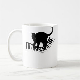 Caneca De Café Teclas de Piano Divertidas Presente Homens Mulhere