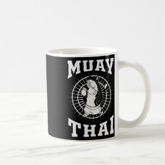 Caneca De Café Técnica de lutador de Muay Thai Tailândia Punho Jo