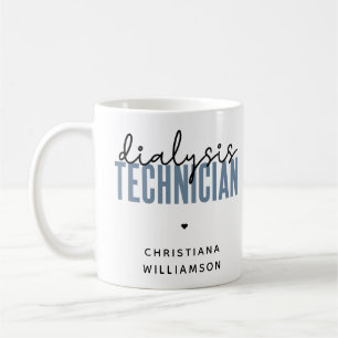 Caneca De Café Técnico de Diálise Personalizado Presentes técni