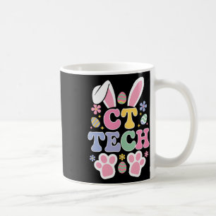 Caneca De Café Técnico de Easter Ct Bunny Scan Tecnólogo Radiolog