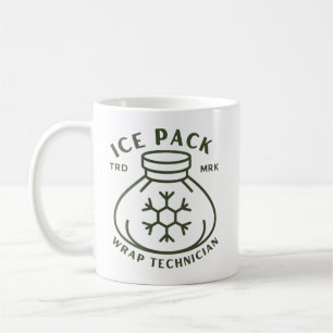 Caneca De Café técnico de envoltório de bolsa de gelo
