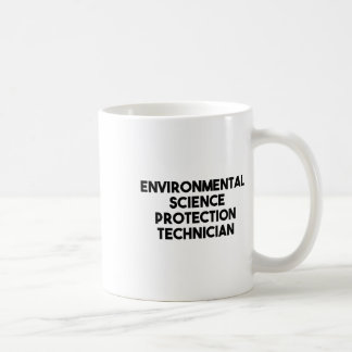 Caneca De Café Técnico de Proteção da Ciência Ambiental _1