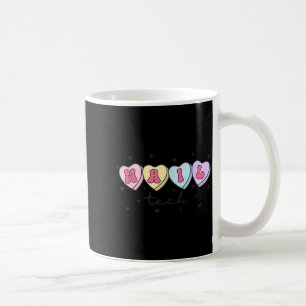Caneca De Café Técnico de Unhas Dia dos Namorados Coração Manicur