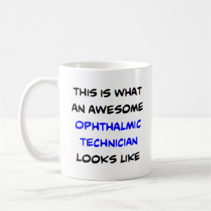 Caneca De Café técnico oftálmico incrível