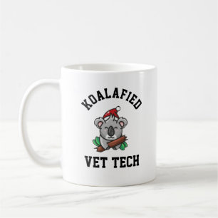 Caneca De Café Técnico Veterinário Koalafied