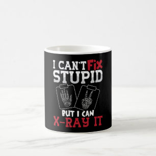 Caneca De Café Tecnologia da Radiologia Não Consigo Corrigir Tecn