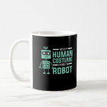 Caneca De Café Tecnologia legal Robot Funny Robot<br><div class="desc">Tecnologia Robô legal Engraçado Robô. Tecnologia Robot Kids Legal Robótica.</div>