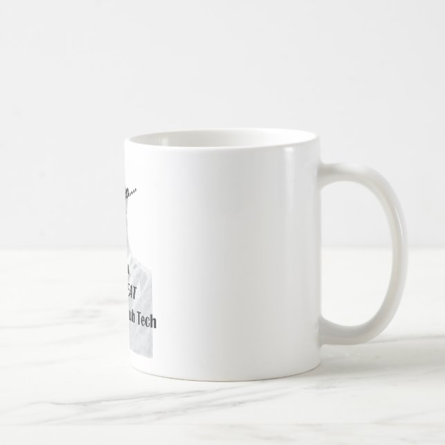 Caneca De Café Tecnologia Scrub (Direita)