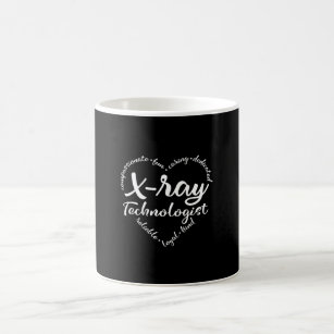 Caneca De Café Tecnologia Xray, tecnólogo de raios X