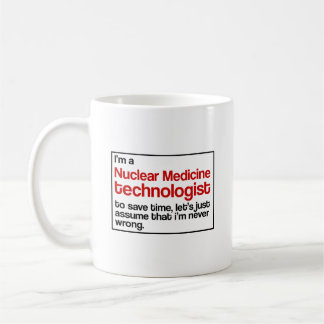 Caneca De Café Tecnólogo nuclear da medicina
