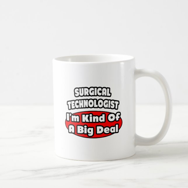 Caneca De Café Tecnólogos Cirúrgicos... Grande negócio (Direita)