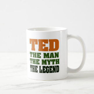 Caneca De Café TED - homem, o mito, a legenda