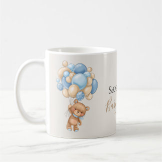 Caneca De Café Teddy Bear Balloon Brown
