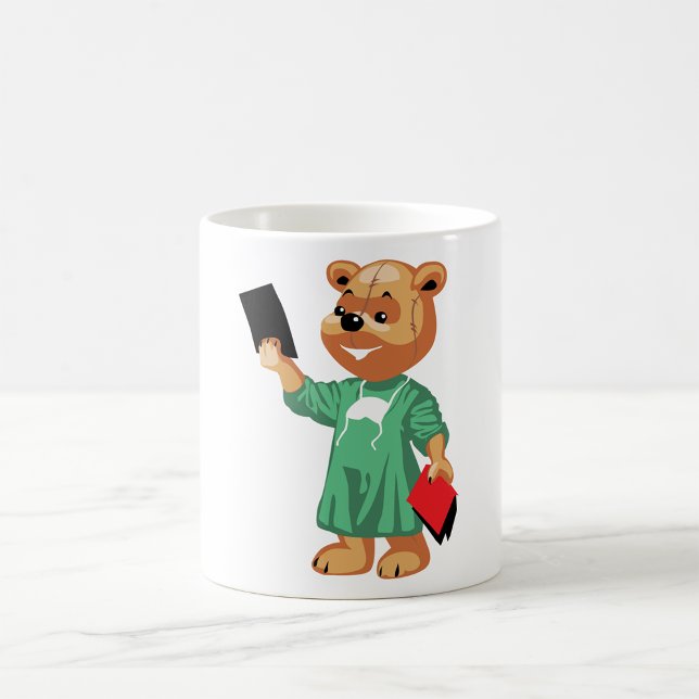 Caneca De Café Teddy Bear Doctor Mug (Criador carregado)
