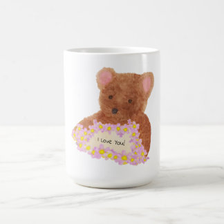 Caneca De Café Teddy Bear - Eu te amo! Coffee Mug