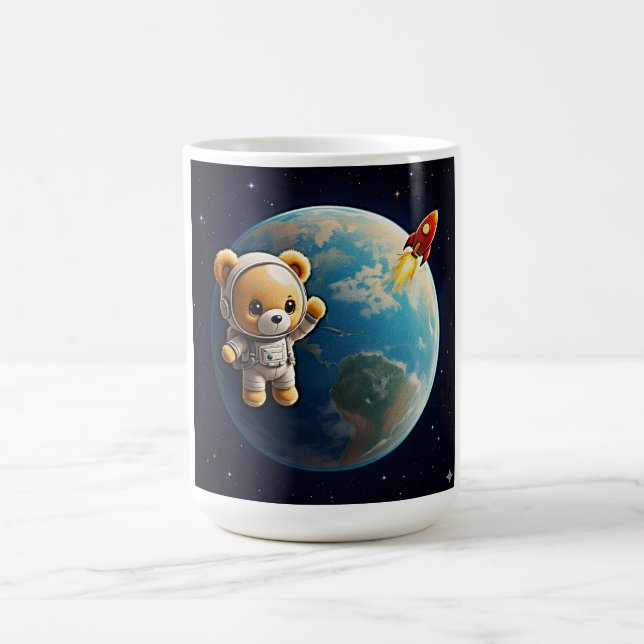 Caneca De Café Teddy Space Adventure (Centro)