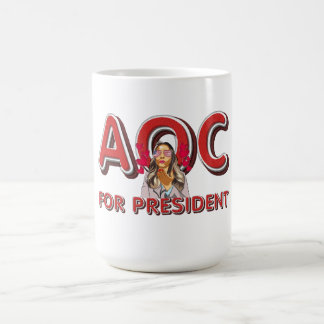 Caneca De Café TEE AOC para Presidente