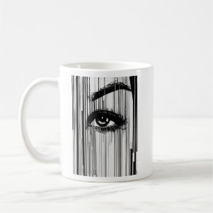 Caneca De Café : "Tee Morse Code Visage"