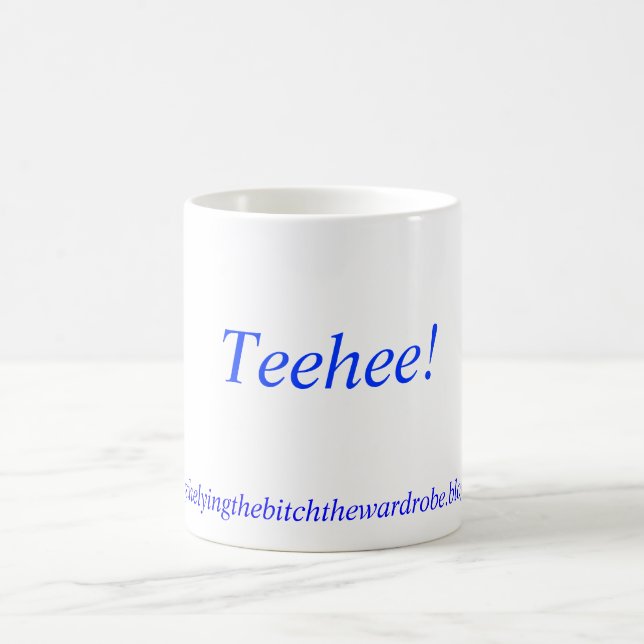 Caneca De Café Teehee! , http://kellysthelyingthebitchthewardro.. (Centro)