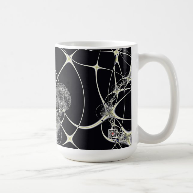 Caneca De Café Teia Dourada (Direita)