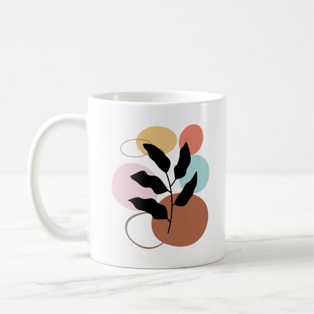 Caneca De Café Tela Cibernética (Esquerda)