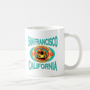 Caneca De Café Teleférico de San Francisco