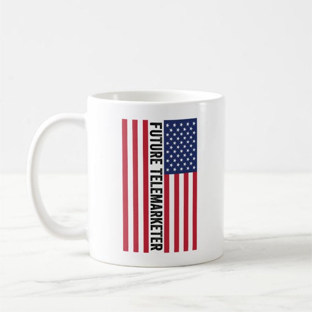 Caneca De Café Telemarketer Futuro (Esquerda)