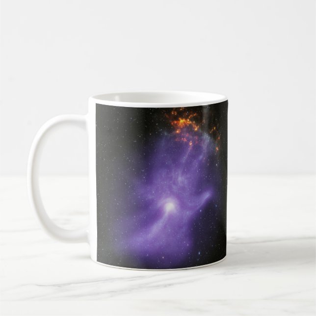 Caneca De Café Telescópios de raios X - Mão Cosmica Fantástica (Esquerda)