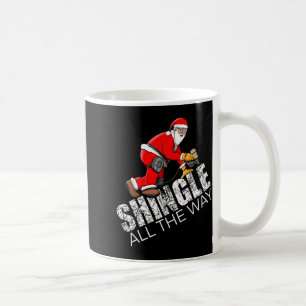 Caneca De Café Telha de Natal para Cobertura de Telhado Cota Comp