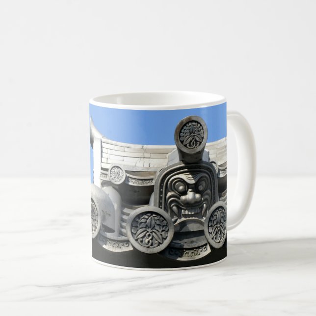 Caneca De Café Telha Demônio: Nagoya (Frente Esquerda)