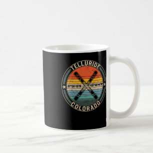 Caneca De Café Telluride Colorado Ski Ski Snowboard Snow Mo