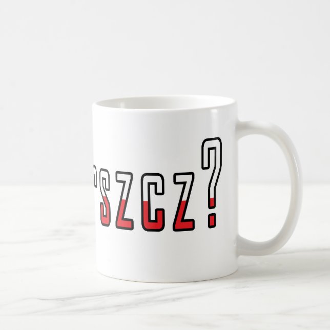 Caneca De Café tem barszcz? Bandeira (Direita)