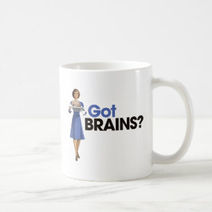 Caneca De Café Tem cérebro
