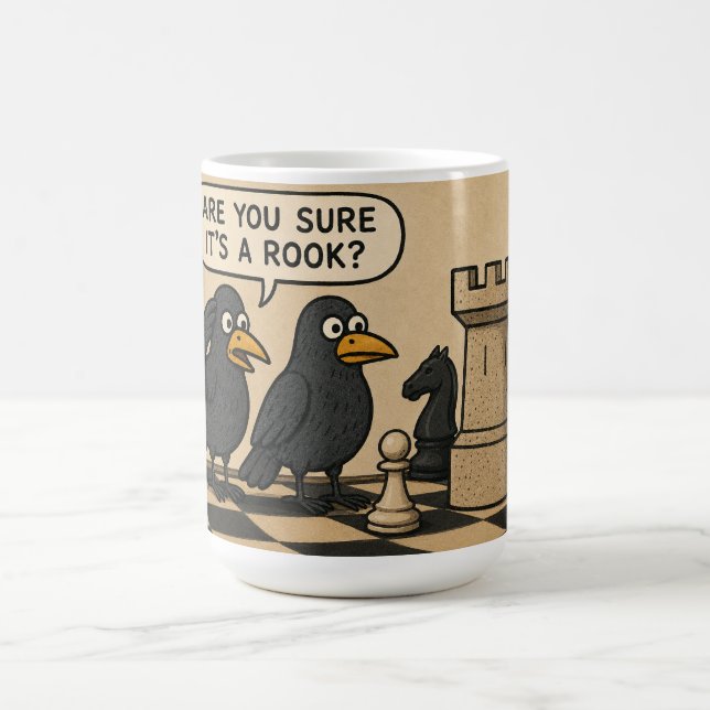 Caneca De Café Tem Certeza de que é uma Torre? – Cartoon de Xadre (Centro)