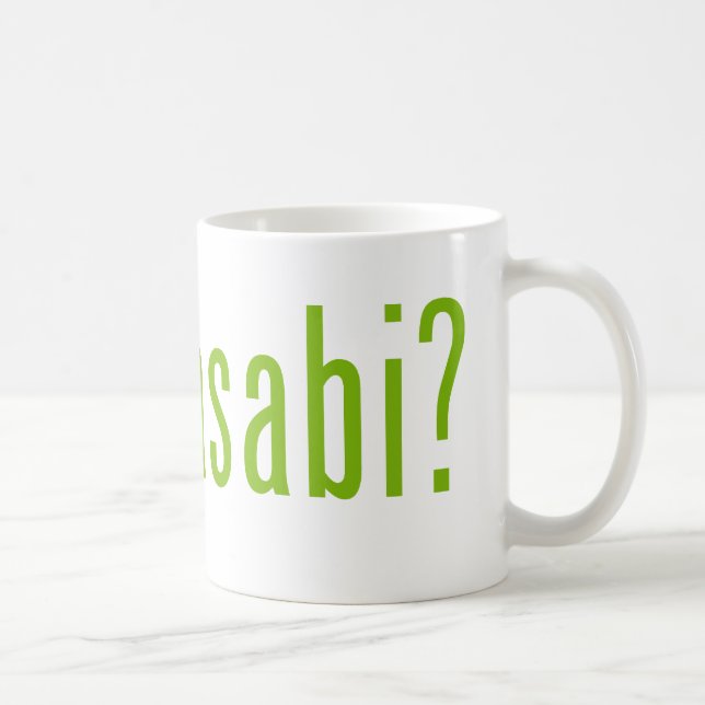 Caneca De Café tem o wasabi? (Direita)