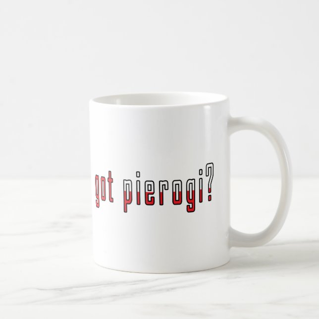 Caneca De Café tem pierogi? Bandeira (Direita)