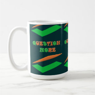 Caneca De Café Tema das cores escuras modernas do design
