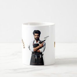 Caneca De Café Tema de barbeiro Mug & Cup
