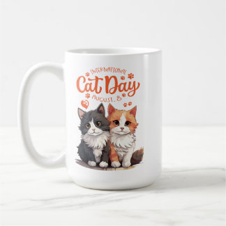 Caneca De Café Tema de Gato