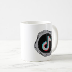 Caneca de Café Temática TikTok para Amantes das Mí