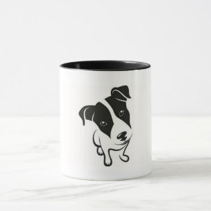 Caneca de café temático de Jack Russell