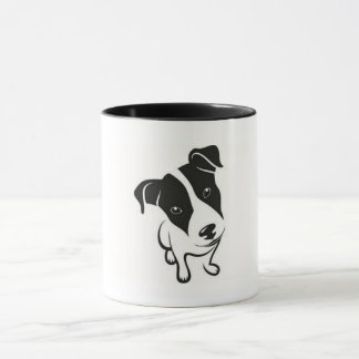Caneca de café temático de Jack Russell