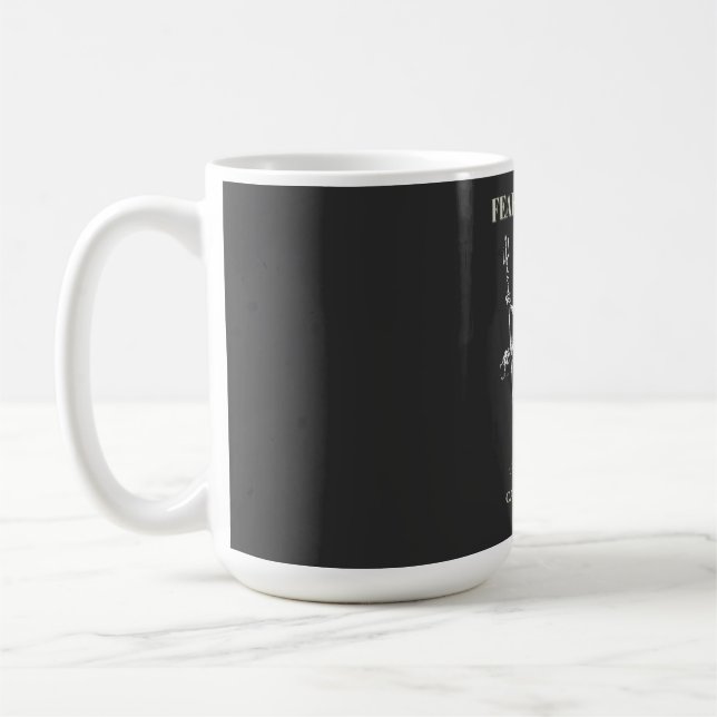 Caneca De Café Temer o Profundo – Poseidon Mítico  (Esquerda)