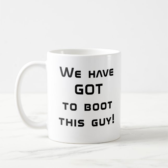 Caneca De Café Temos que inicializar esta Cara! (Esquerda)